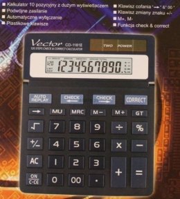 Kalkulator na biurko Vector cd-1181 (KAV CD-1181II)