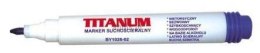 Marker suchościeralny Titanum, niebieski 3,0mm okrągła końcówka (BY1026-02)