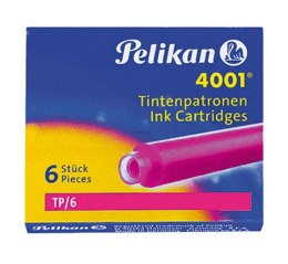 Naboje krótkie Pelikan TP/6 różowy (321075)