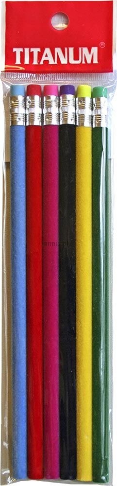 Ołówek Titanum zamszowy HB (01GP157)