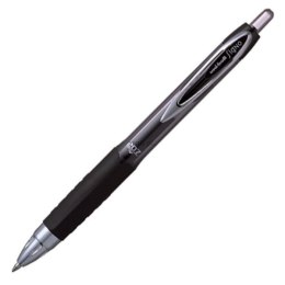 Długopis żelowy Uni czarny 0,4mm (UMN-207)