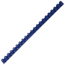 Grzbiety do bindowania A4 niebieski plastik śr. 14mm Titanum (14N)