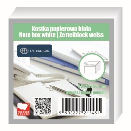 Kostka papierowa Interdruk - biały [mm:] 85x85x 50 (KOSPAP5)