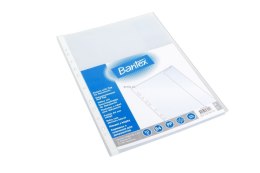 Koszulki na dokumenty Bantex Maxi z klapką groszkowe A4+ przezroczysty 120um (2107)