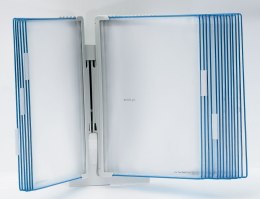 Naścienny system prezentacyjny Tarifold A4 + 10 paneli prezentacyjnych niebieskich