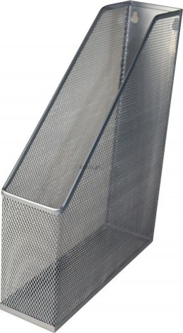 Pojemnik na czasopisma Titanum metalowy 7x32,2x24,5 cm srebrny (M-401S)