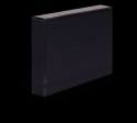 Teczka z szerokim grzbietem na gumkę CARIBIC BOX A4 czarny VauPe (341/02)