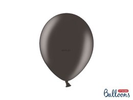 Balon gumowy Partydeco Party Deco BALONY STRONG METALLIC metalizowany 50 szt czarny 270mm (SB12M-010/50)