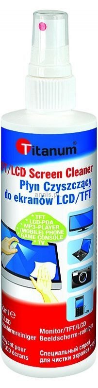 Płyn do ekranu płyn do czyszczenia ekranów LCD/TFT 250ml Titanum