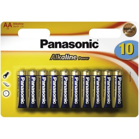 Baterie Panasonic 10 szt LR6
