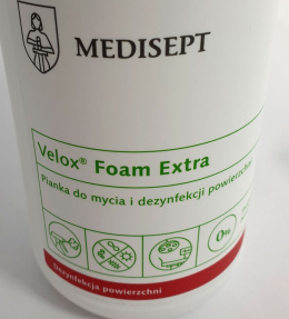 Medisept Velox - pianka do dezynfekcji i mycia powierzchni 1 l.