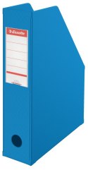 Pojemnik na dokumenty pionowy A4 niebieski karton pokryty folią [mm:] 72x318x 242 Esselte (56005)