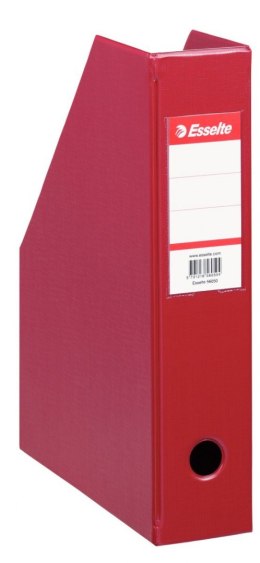 Pojemnik na dokumenty pionowy Esselte A4 - bordowy [mm:] 72x318x 242 (56050)
