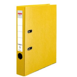 Segregator dźwigniowy Herlitz Q. file Standard A4 50mm żółty (0011167517)