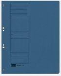 Skoroszyt oczkowy A4 niebieski karton 250g Elba (100551869)