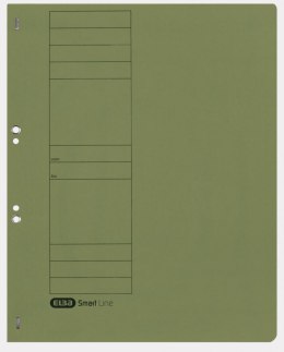Skoroszyt oczkowy A4 zielony karton 250g Elba (100551872)