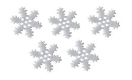 Konfetti Titanum Craft-Fun Series płatki śniegu 10mm (CR028)
