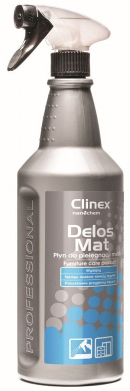 Płyn do pielęgnacji mebli Clinex Delos Mat 1l (77140)