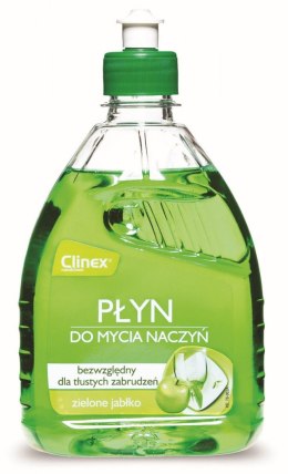 Płyn do mycia naczyń Clinex zielone jabłko 500 ml (CL77719)