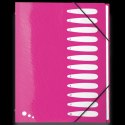 Teczka z przegródkami Elba Art Pop A4 kolor: mix 12 przegródek (400058483)