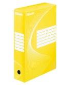Pudło archiwizacyjne Standard A4 żółty karton [mm:] 245x80x 345 Esselte (128413)