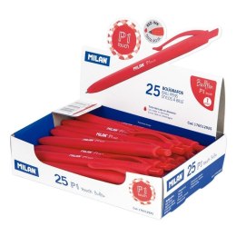 Długopis olejowy Milan P1 czerwony 1,0mm (176512925)