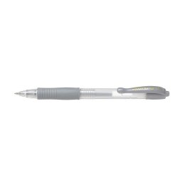 Długopis żelowy Pilot srebrny 0,32mm (PIBL-G2-7-SI)