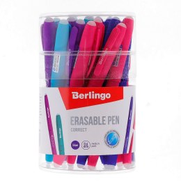 Długopis wymazywalny Berlingo Correct wymazywalny niebieski 0,6mm (320398)